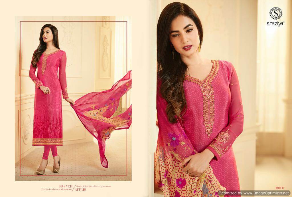 Saziya Garden Crape 98 Heavy Crape Designer Salwar Suits